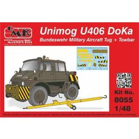 Unimog U406 DoKa Military Airport Tug + Towbar von CMK