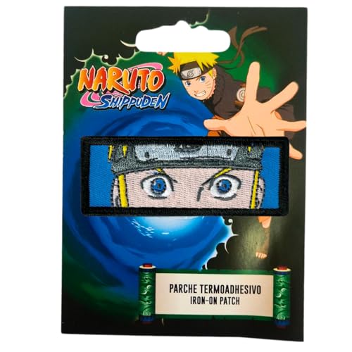 COMERCIAL MERCERA, Aufnäher Patches, Naruto, Aufnäher Ideal für Mützen, Jacken, T-Shirts oder Schultaschen, 100% Polyester (Gestickter, Naruto Uzumaki 2) von CMM COMERCIAL MERCERA