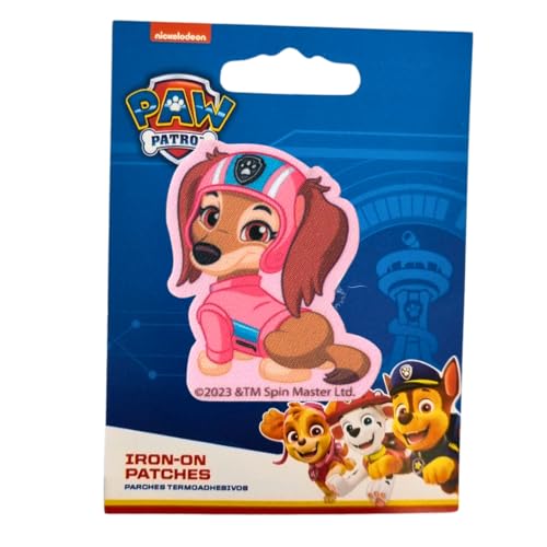 COMERCIAL MERCERA, Aufnäher Patches, Paw Patrol, Aufnäher Ideal für Mützen, Jacken, T-Shirts oder Schultaschen, Gedruckt, 100% Polyester (Liberty Entdeckerin) von CMM COMERCIAL MERCERA