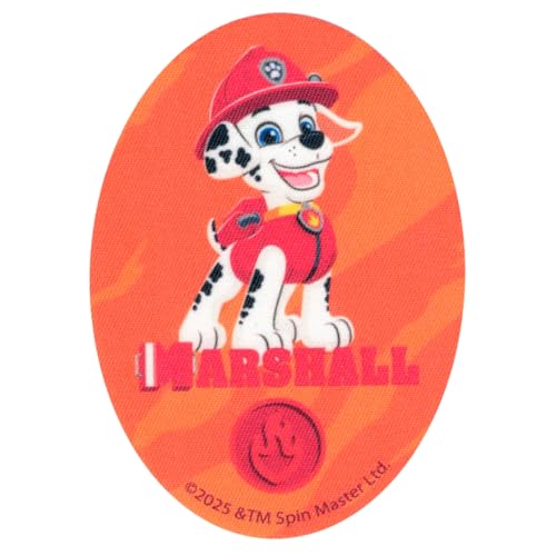COMERCIAL MERCERA, Aufnäher Patches, Paw Patrol, Knieflicken, Ideal zum Reparieren von Hosen und Jacken, Gedruckt, 100% Polyester (Marshall) von CMM COMERCIAL MERCERA