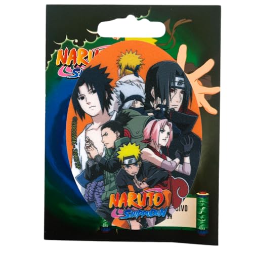 COMERCIAL MERCERA, Bügelflicken Kinder Knie, Aufnäher zum Aufbügeln für Kleidung, Jeans, Jacke, Reparatur Set für Jungen, Mädchen (Naruto 1) von CMM COMERCIAL MERCERA