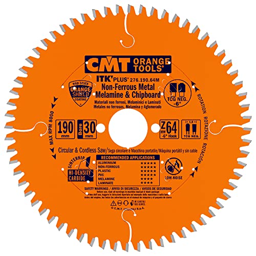CMT ORANGE TOOLS 276.190.64M - KREISSÄGEBLAT FÜR ALUMINIUM CMT ORANGE TOOLS 276.190.64M - KREISSÄGEBLAT FÜR ALUMINIUM von CMT