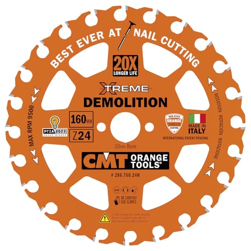 CMT ORANGE TOOLS 286.760.24H - KREISSÄGEBLÄTTER 160x2.3/1.2x20 Z24 ATB CMT ORANGE TOOLS 286.760.24H - KREISSÄGEBLÄTTER 160x2.3/1.2x20 Z24 ATB von CMT ORANGE TOOLS