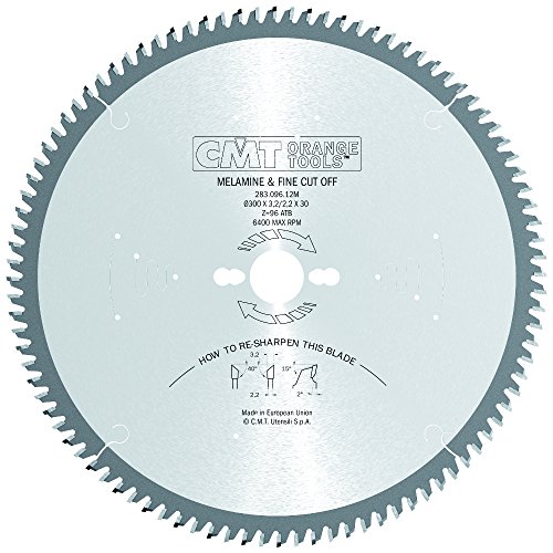 CMT Orange Tools 283.096.12M - Präzisions-Trennkreissägeblatt HW 300x3.2/2.2x30 Z96 40HiATB 2°Pos CMT Orange Tools 283.096.12M - Präzisions-Trennkreissägeblatt HW 300x3.2/2.2x30 Z96 40HiATB 2°Pos von CMT ORANGE TOOLS