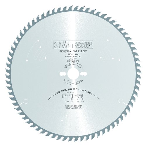 CMT Orange Tools Kreissägeblatt HW 350 x 3,5 / 2,5 x 30 Z=72 10° ATB - 285.072.14M - für Querschnitte / Feinschnitte CMT Orange Tools Kreissägeblatt HW 350 x 3,5 / 2,5 x 30 Z=72 10° ATB - 285.072.14M - für Querschnitte / Feinschnitte von CMT ORANGE TOOLS