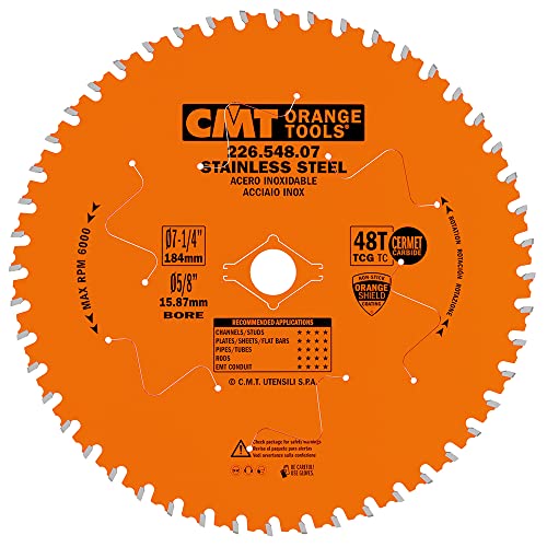 CMT ORANGE TOOLS 226.548.07 - HM-KREISSÄGEBLATT FÜR EDELSTAHL 184X2,0/1,6X15,87 Z48 FWF CMT ORANGE TOOLS 226.548.07 - HM-KREISSÄGEBLATT FÜR EDELSTAHL 184X2,0/1,6X15,87 Z48 FWF von CMT