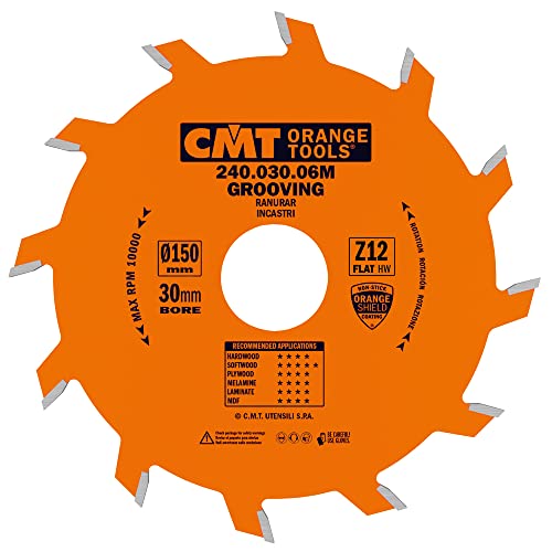 CMT ORANGE TOOLS 240.030.06M - NUTKREISSÄGEBLATT 150X3X30 Z=12 FLACHZAHN CMT ORANGE TOOLS 240.030.06M - NUTKREISSÄGEBLATT 150X3X30 Z=12 FLACHZAHN von CMT