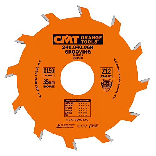 CMT ORANGE TOOLS 240.040.06R - NUTKREISSÄGEBLATT 150X4X35 Z=12 FLACHZAHN CMT ORANGE TOOLS 240.040.06R - NUTKREISSÄGEBLATT 150X4X35 Z=12 FLACHZAHN von CMT
