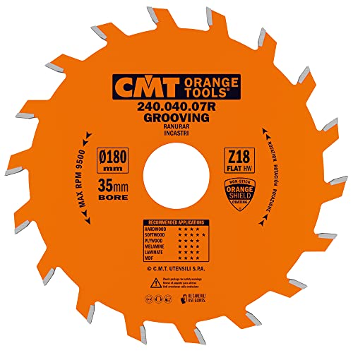 CMT ORANGE TOOLS 240.040.07R - NUTKREISSÄGEBLATT 180X4X35 Z=18 FLACHZAHN CMT ORANGE TOOLS 240.040.07R - NUTKREISSÄGEBLATT 180X4X35 Z=18 FLACHZAHN von CMT