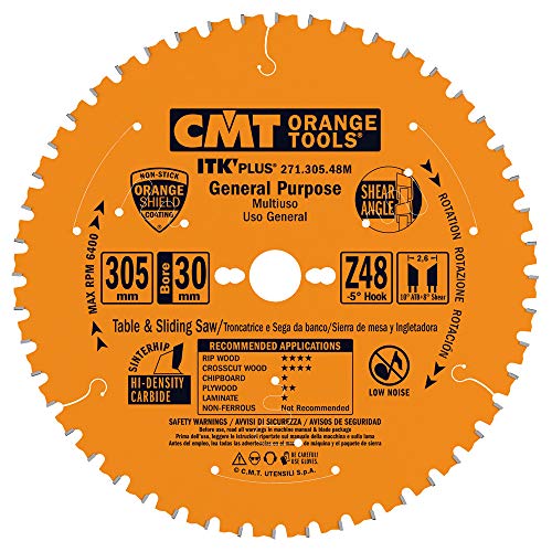 CMT ORANGE TOOLS 271.305.48M - ITK-PLUS KREISSÄGEBLATT HM 305X2.6/1.8X30 Z48 CMT ORANGE TOOLS 271.305.48M - ITK-PLUS KREISSÄGEBLATT HM 305X2.6/1.8X30 Z48 von CMT