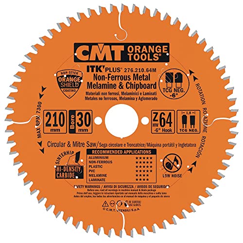 CMT ORANGE TOOLS 276.160.48H - KREISSÄGEBLAT FÜR ALUMINIUM HW 160x1.8/1.2x20+16 Z48 TCG NEG CMT ORANGE TOOLS 276.160.48H - KREISSÄGEBLAT FÜR ALUMINIUM HW 160x1.8/1.2x20+16 Z48 TCG NEG von CMT