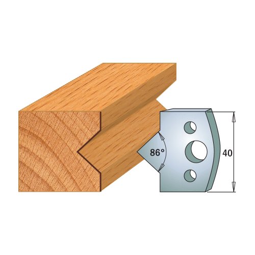 CMT ORANGE TOOLS 690.035 - PAAR MESSER KSS 40X4MM von CMT ORANGE TOOLS