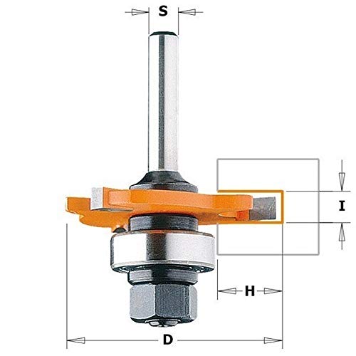 CMT ORANGE TOOLS 922.350.11B - SCHLITZFRÄSER MIT ANLAUFLAGES=12 D=47.6X5 von CMT