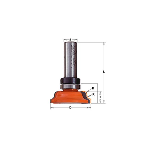 CMT ORANGE TOOLS 967.502.11B - KANTENFRÄSER MIT LAGER HM S=12 D=54.05 R=4 von CMT