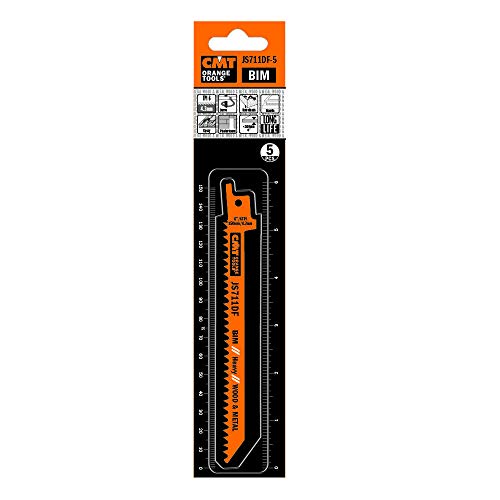 CMT ORANGE TOOLS JS711DF-5-5 BIMETALLISCHE SÄBELSÄGEBLÄTTER FÜR HOLZ/METALLE 150X4,3X6TPIE CMT ORANGE TOOLS JS711DF-5-5 BIMETALLISCHE SÄBELSÄGEBLÄTTER FÜR HOLZ/METALLE 150X4,3X6TPIE von CMT