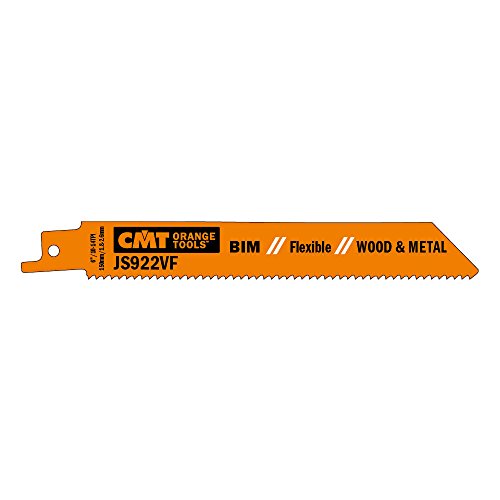 CMT ORANGE TOOLS JS922VF-5-5 BIMETALLISCHE SÄBELSÄGEBLÄTTER FÜR HOLZ/METALLE 150X1,8-2,6X10-14TPI von CMT