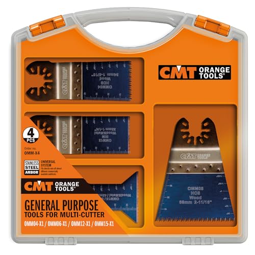 CMT ORANGE TOOLS OMM-X4-4-TEILIGES SET ZUBEHÖR FÜR MEHRZWECKWERKZEUGE CMT ORANGE TOOLS OMM-X4-4-TEILIGES SET ZUBEHÖR FÜR MEHRZWECKWERKZEUGE von CMT ORANGE TOOLS