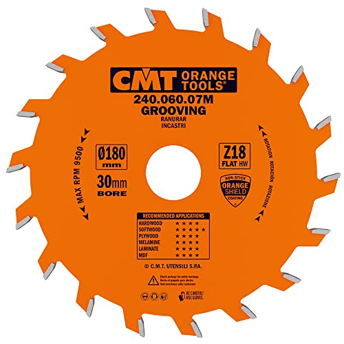 CMT ORANGE TOOLS 240.060.07M - NUTKREISSÄGEBLATT 180X6X30 Z=18 FLACHZAHN von CMT ORANGE TOOLS