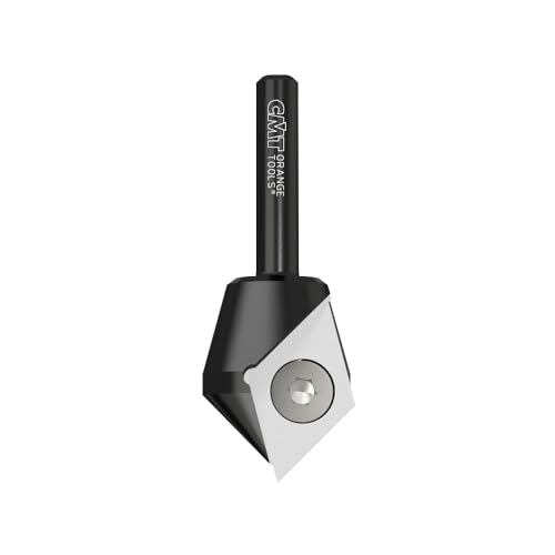 CMT Orange Tools 665.201.11-90°-V-Nut-Fräser 90° mit Wendeplat HW Z1 S=6.35 D=23X11X60 RE von CMT