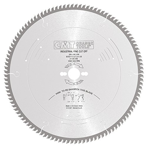 CMT Orange Tools Kreissägeblatt HW 350 x 3,5 / 2,5 x 30 Z=108 15°ATB - 285.108.14M - für Querschnitte / Feinschnitte CMT Orange Tools Kreissägeblatt HW 350 x 3,5 / 2,5 x 30 Z=108 15°ATB - 285.108.14M - für Querschnitte / Feinschnitte von CMT