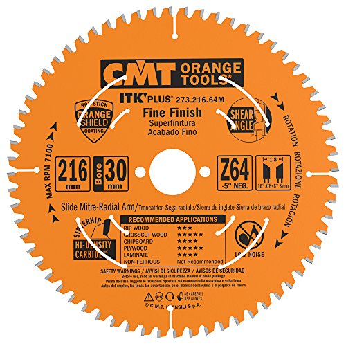 ITK PLUS KREISSÄGEBLATT HM 216X1.8X30 Z=64 ATB+S -5° 273.216.64M ITK PLUS KREISSÄGEBLATT HM 216X1.8X30 Z=64 ATB+S -5° 273.216.64M von CMT