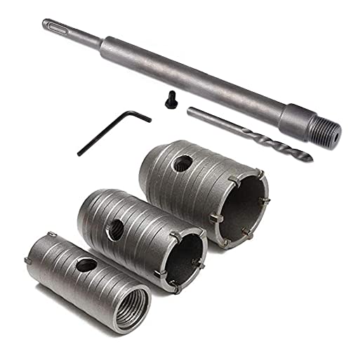 350MM SDS Bohrer Mit Rundem Griff, Konkreter Zement Stein Hartmetall Bohrer Mit 30/40/50MM, Hohe Festigkeit, StabilitäT, Schnelles Bohren FüR Klimaanlagen, Waschmaschinen, Rohrstanzen Usw. 350MM SDS Bohrer Mit Rundem Griff, Konkreter Zement Stein Hartmetall Bohrer Mit 30/40/50MM, Hohe Festigkeit, StabilitäT, Schnelles Bohren FüR Klimaanlagen, Waschmaschinen, Rohrstanzen Usw. von CMYKZONE