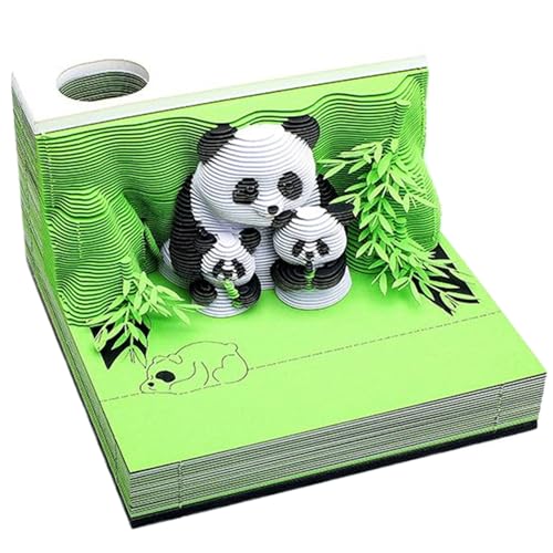 3D -Kalender 2025 Wochen Kalender Papier schnitzen Panda -Zeitstück mit Acrylcover, Artsy Desktop -Kalender & Notizblock für Schule, Zuhause, Bürodekoration. 3D -Kalender 2025 Wochen Kalender Papier schnitzen Panda -Zeitstück mit Acrylcover, Artsy Desktop -Kalender & Notizblock für Schule, Zuhause, Bürodekoration. von CNAFGBGG