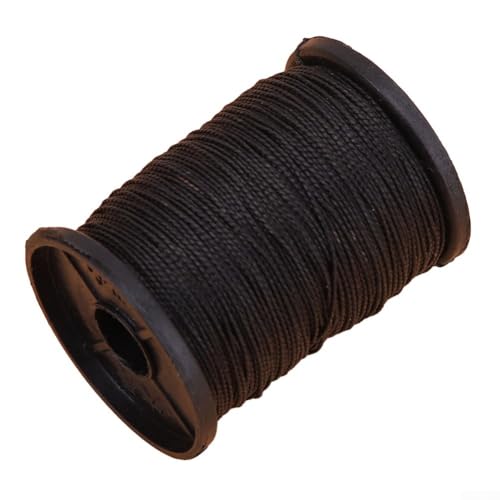 Gewachstes Nylon-Nähgarn und glatte Textur für alle Ihre Strickbedürfnisse (schwarz) von CNANRNANC
