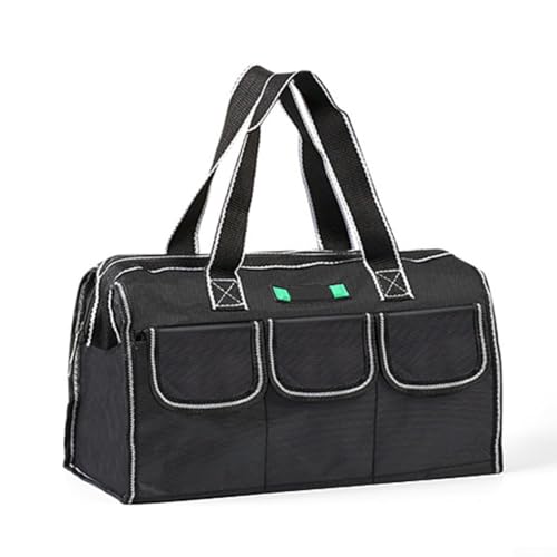 Wasserdichte Werkzeugtasche für Elektriker, große Kapazität, Oxford-Aufbewahrung für Zangen, Schraubenschlüssel und Zubehör (33 cm) von CNANRNANC