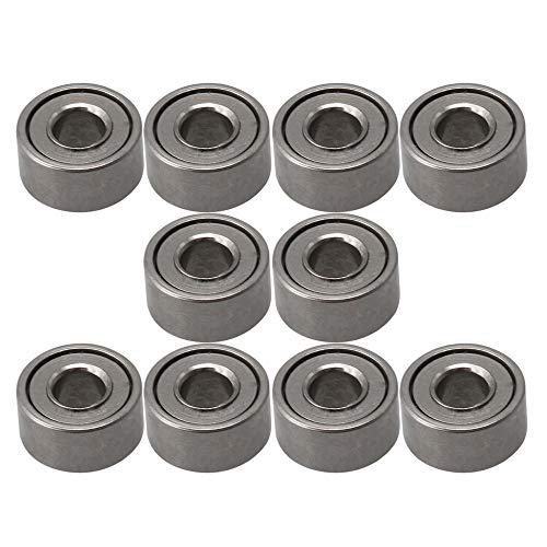 2x5x2,5mm Lager Stahl Metall Miniatur Mini Kugellager Micro Bearings MR52ZZ Packung von 10 Stück von CNBTR