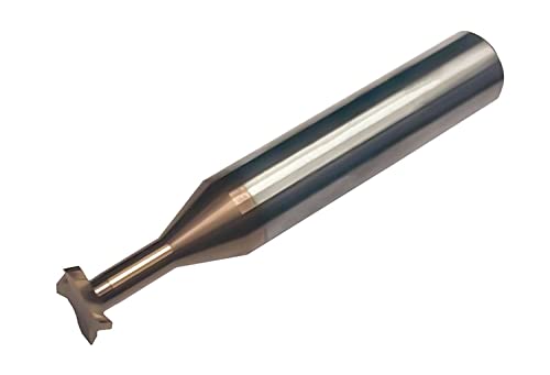 CNC QUALITÄT T-Nutenfräser Ø 4/6 / 8/10 / 12 mm - Schlitzfräser in verschiedenen Breiten - Hartmetall Schaftfräser - VHM (Ø 10 x 3 mm) von CNC QUALITÄT