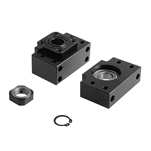 CNCYEAH 1 Satz BK20 BF20 Kugellager Schraube Block Halterung für CNC RM/SFU 2505 Kugelumlaufspindel Endstützen Lagerhalterungen CNCYEAH 1 Satz BK20 BF20 Kugellager Schraube Block Halterung für CNC RM/SFU 2505 Kugelumlaufspindel Endstützen Lagerhalterungen von CNCYEAH