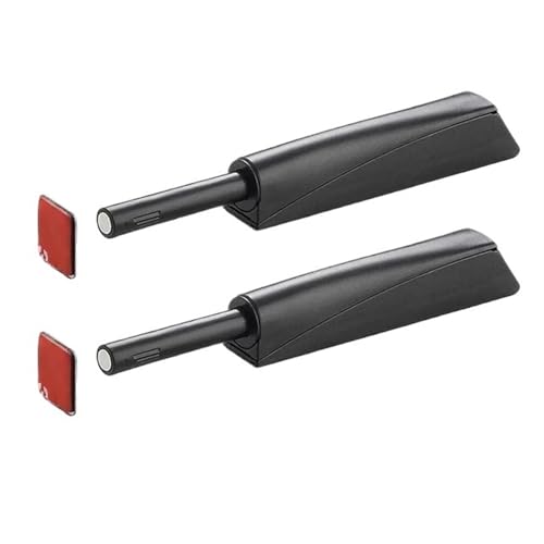 CNDBAHHE Für Öffnen der Türverschlüsse drücken. 8 Stück Magnetverschluss for Öffnen for Küchenmöbel, Schranktürverschluss, herausspringender Magnet, Schranktürriegel(Black) von CNDBAHHE