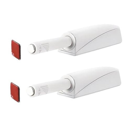 CNDBAHHE Für Öffnen der Türverschlüsse drücken. 8 Stück Magnetverschluss for Öffnen for Küchenmöbel, Schranktürverschluss, herausspringender Magnet, Schranktürriegel(White) von CNDBAHHE