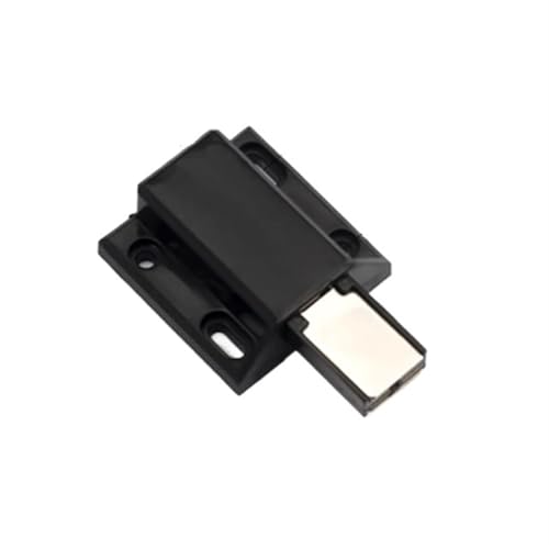 CNDBAHHE Für Öffnen der Türverschlüsse drücken. 8 Stück Rebounding Magnetic Drawer Latch Türschließer for Öffnen Magnet Schranktürverschluss Schrankfänge Türstopper Möbelknöpfe(Black) von CNDBAHHE