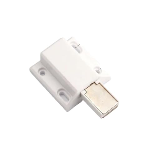 CNDBAHHE Für Öffnen der Türverschlüsse drücken. 8 Stück Rebounding Magnetic Drawer Latch Türschließer for Öffnen Magnet Schranktürverschluss Schrankfänge Türstopper Möbelknöpfe(White) von CNDBAHHE