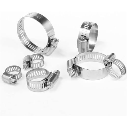 CNDBAHHE Schlauchschelle, Edelstahlschelle, 10 Stück Eisen verzinkter Antrieb Einstellbare Kraftstoffleitung Rohr Schneckengetriebe Clip Klemme Rohr Fasterner 8 mm Federclip, 32,44 mm CNDBAHHE Schlauchschelle, Edelstahlschelle, 10 Stück Eisen verzinkter Antrieb Einstellbare Kraftstoffleitung Rohr Schneckengetriebe Clip Klemme Rohr Fasterner 8 mm Federclip, 32,44 mm von CNDBAHHE