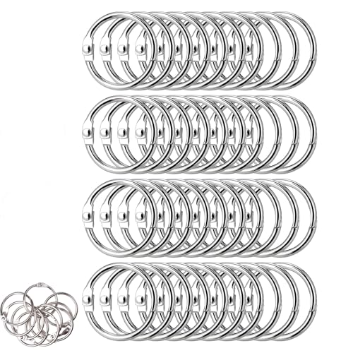 Kartenringe, 31 mm, lose Blätter, Ringbinder, kleine Ringbinder, Kartenringe, Karteikartenringe, kleine Buchringe, Ringbinder, Clips für Karteikarten, Queue-Karten, Büro, Zuhause, 30 Stück Kartenringe, 31 mm, lose Blätter, Ringbinder, kleine Ringbinder, Kartenringe, Karteikartenringe, kleine Buchringe, Ringbinder, Clips für Karteikarten, Queue-Karten, Büro, Zuhause, 30 Stück von CNOYEEO