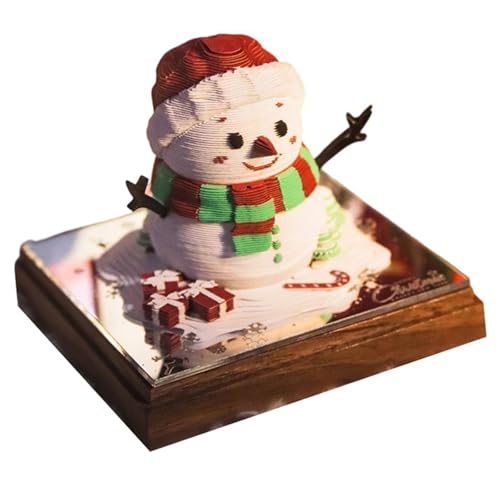 Time Piece Kalender 2026 Tischkalender mit LED-Licht 3D Abreißkalender Papier Schnitzerei Kunst Memo Pad Notizblock Geschenk für Weihnachten Einweihungsfeier Desktop Dekoration Time Piece Kalender 2026 Tischkalender mit LED-Licht 3D Abreißkalender Papier Schnitzerei Kunst Memo Pad Notizblock Geschenk für Weihnachten Einweihungsfeier Desktop Dekoration von CNWEUFT
