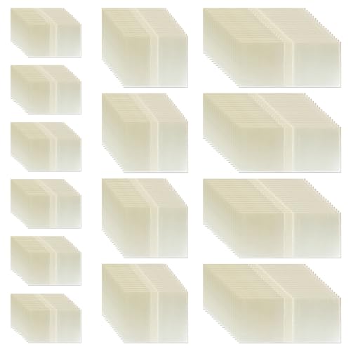 1200 Stück perforierte Schrumpffolie, CNYMANY 35x25mm 45x40mm 69x35mm klar PVC-Schrumpfband für Ölflasche Tropfflasche Gallonenglas Glasflaschenmündung Schrumpfverschluss von CNYMANY