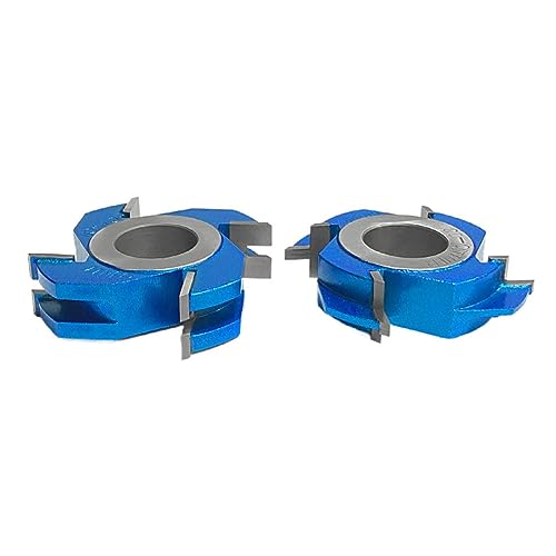 CO-CUTTNER Nut- und Federformer-Set, Hartmetallbestückt, 4 Flügel, für Holzstärke, 1,9 cm, mit Bohrung 3,8 cm, robuste Holzbearbeitung CO-CUTTNER Nut- und Federformer-Set, Hartmetallbestückt, 4 Flügel, für Holzstärke, 1,9 cm, mit Bohrung 3,8 cm, robuste Holzbearbeitung von CO-CUTTNER