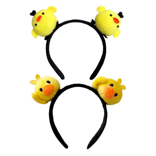 COACOM 2 Stück Cartoon Tierstirnbänder, Süße Stirnbänder, Lustige Stirnbänder, Kreative Designstirnbänder, Foto -Requisiten. von COACOM