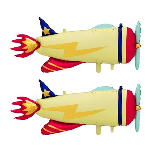COACOM 2-Teilige Flugzeugballons Mit Flugzeugen, Aluminiumfolienballons, Aufblasbares Spielzeug Für Kinder, Party-Szenen-Layout, Kreative Designballons. COACOM 2-Teilige Flugzeugballons Mit Flugzeugen, Aluminiumfolienballons, Aufblasbares Spielzeug Für Kinder, Party-Szenen-Layout, Kreative Designballons. von COACOM