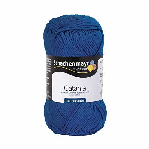 Schachenmayr-Catania; Baumwollgarn; 50g Fb.02020-classic blue von Coats