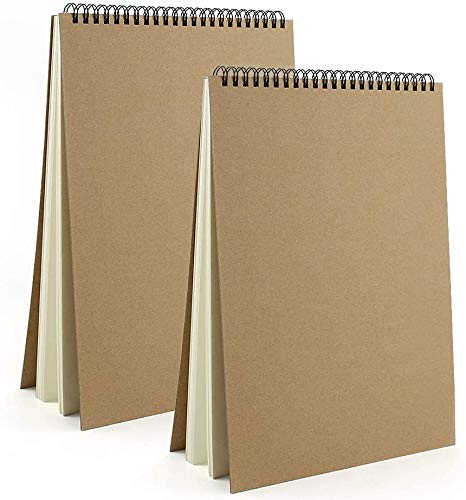 CODIRATO 2 Stück Skizzenbuch A4 Zeichenbuch 30 Blatt Skizzenblock Zeichnen Sketchbook 160GSM Zeichenblock Spiralbindung Papier Sketchpad Künstler Aquarellpapier für Kinder, Anfänger, Künstler CODIRATO 2 Stück Skizzenbuch A4 Zeichenbuch 30 Blatt Skizzenblock Zeichnen Sketchbook 160GSM Zeichenblock Spiralbindung Papier Sketchpad Künstler Aquarellpapier für Kinder, Anfänger, Künstler von CODIRATO