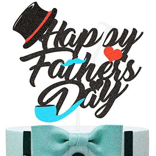 Happy Father's Day Cake Toppers, Cake Topper Papa, Geburtstag Tortenstecker, Happy Vatertag Kuchen Dekorationen für Best Dad Vatertag Themen party Supplies Happy Father's Day Cake Toppers, Cake Topper Papa, Geburtstag Tortenstecker, Happy Vatertag Kuchen Dekorationen für Best Dad Vatertag Themen party Supplies von CODOMOR