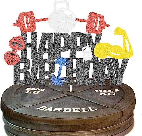Weightlifting Kuchen Deko Fitness Kuchen Dekorationen, Powerlifter Cake Topper, Gym Kuchendeko, Happy Birthday Cake Topper Kuchenaufsatz für Fitness Party Dekorationen Weightlifting Kuchen Deko Fitness Kuchen Dekorationen, Powerlifter Cake Topper, Gym Kuchendeko, Happy Birthday Cake Topper Kuchenaufsatz für Fitness Party Dekorationen von CODOMOR