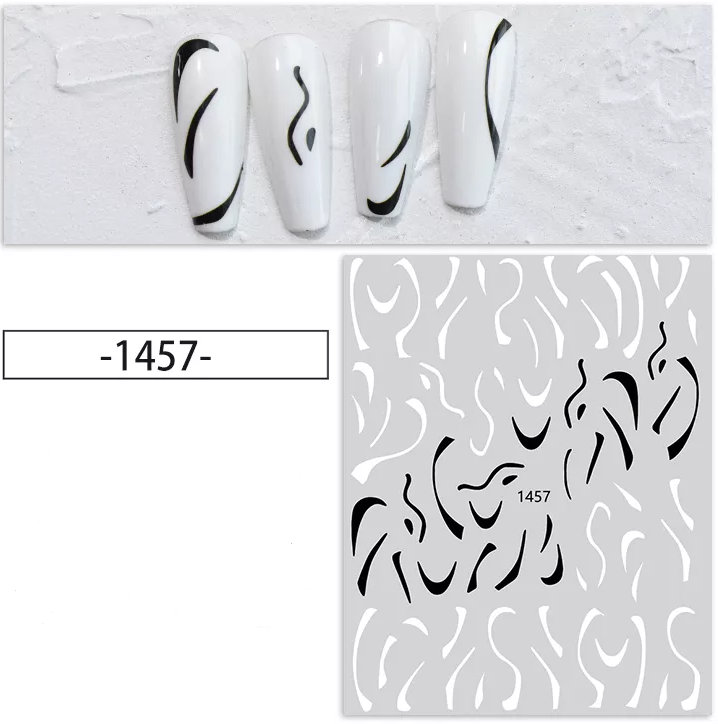 Nail Sticker Abstrakte Linien Nail Sticker Abstrakte Linien von COEMbeauty