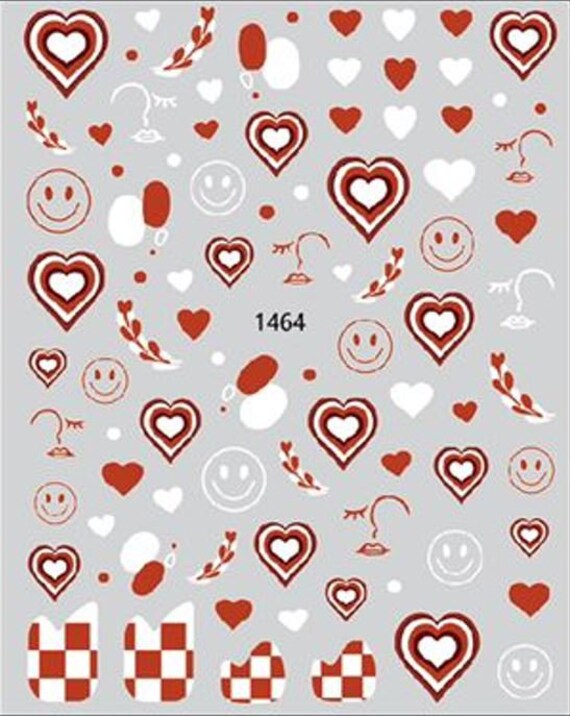 Nail Sticker Herzen/Valentins Nail Sticker Herzen/Valentins von COEMbeauty