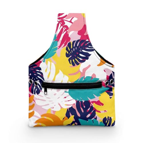 COEQINE Basic Nähset Aufbewahrungsbox mit Hawaii-Stil Blattmuster Sewiung Kit Box Organizer mit Reißverschlusstasche für Reisen Einkaufen Handtasche 28 x 6 x 35,5 cm COEQINE Basic Nähset Aufbewahrungsbox mit Hawaii-Stil Blattmuster Sewiung Kit Box Organizer mit Reißverschlusstasche für Reisen Einkaufen Handtasche 28 x 6 x 35,5 cm von COEQINE